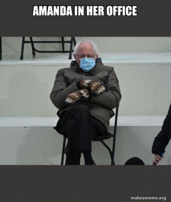 Bernie Sanders at the Inauguration
