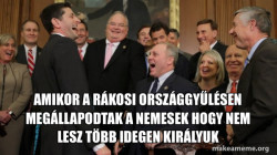 And then we told them