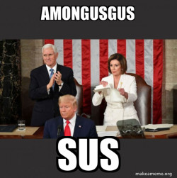 Nancy Pelosi ripping Trump's speech up