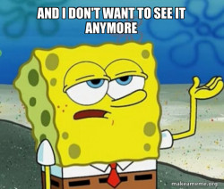 Tough SpongeBob