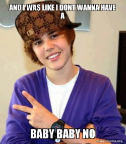 Scumbag Justin Bieber