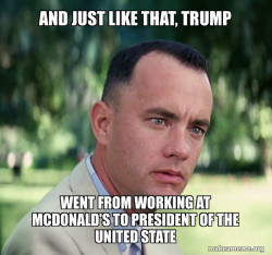 Forrest Gump just like that