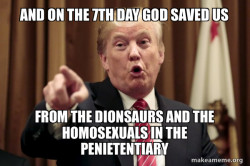 donald trump says