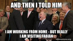 And then we told them