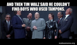 Dr Evil and Henchmen laughing - and then they said