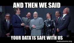 Dr Evil and Henchmen laughing - and then they said