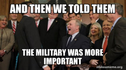 And then we told them