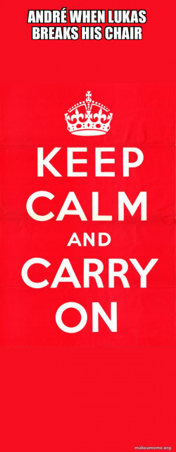 Keep Calm and Carry On