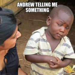 Skeptical Third World Kid