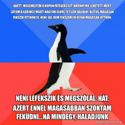Socially Awkward Awesome Penguin