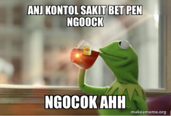 Kermit Drinking Tea
