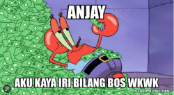 Mr Krabs Money