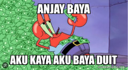 Mr Krabs Money