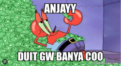 Mr Krabs Money