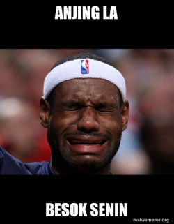 Lebron Crying
