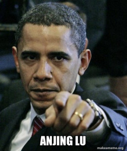 Angry Obama