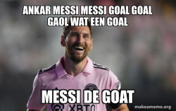 Happy Messi