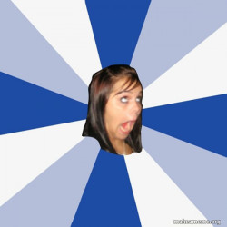 Annoying Facebook Girl