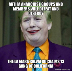 Antifa Anarchist groups and members will defeat and destroy the LA Mara Salvatrucha MS 13 Gang of California