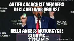 ANTIFA Anarchist Members DECLARED WAR AGAINST HELLS ANGELS MOTORCYCLE CLUB MC 