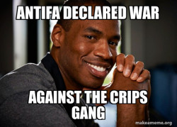 ANTIFA DECLARED WAR AGAINST THE CRIPS GANG 