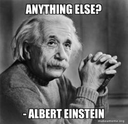 Serious Albert Einstein