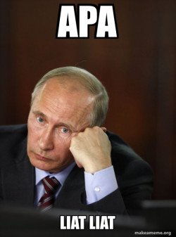 Contemplative Putin