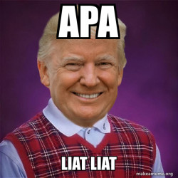 Bad Luck Trump
