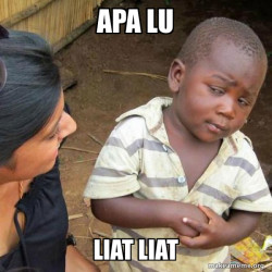 Skeptical Third World Kid