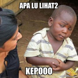 Skeptical Third World Kid