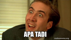 Sarcastic Nicholas Cage