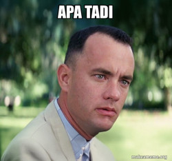Forrest Gump just like that