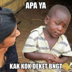 Skeptical Third World Kid