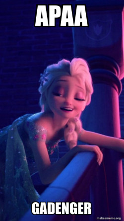Drunk Elsa