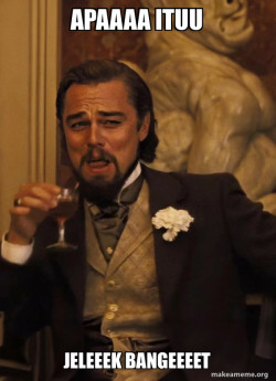 Leonardo DiCaprio Laughing Django