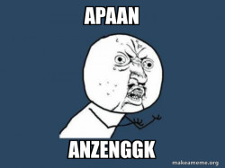 Y U No