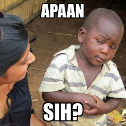 Skeptical Third World Kid