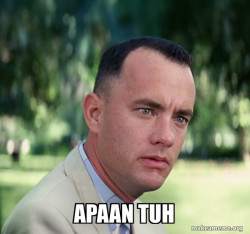 Forrest Gump just like that