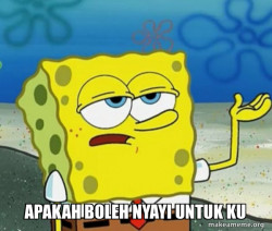 Tough SpongeBob