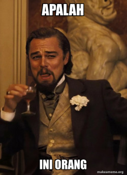Leonardo DiCaprio Laughing Django