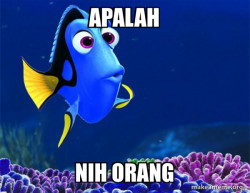 Dory from Nemo  (5 second memory)