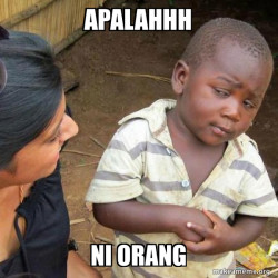 Skeptical Third World Kid