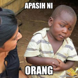 Skeptical Third World Kid