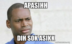 Confused Black Man
