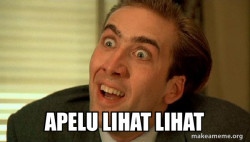 Sarcastic Nicholas Cage