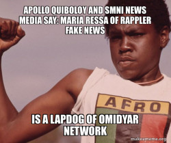 Apollo Quiboloy and SMNI News Media say: Maria Ressa of Rappler Fake News