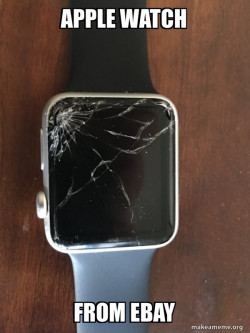 Broken Apple Watch