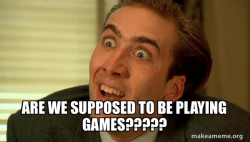 Sarcastic Nicholas Cage