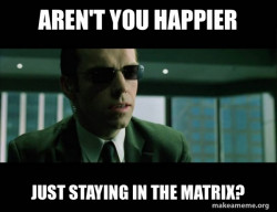 Agent Smith from the Matrix