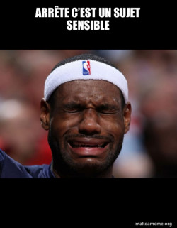 Lebron Crying
